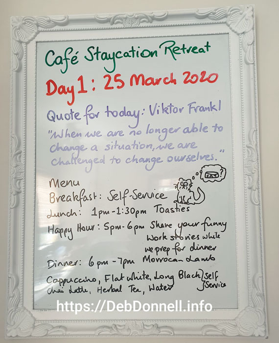 Change Yourself Challenge Covid 19